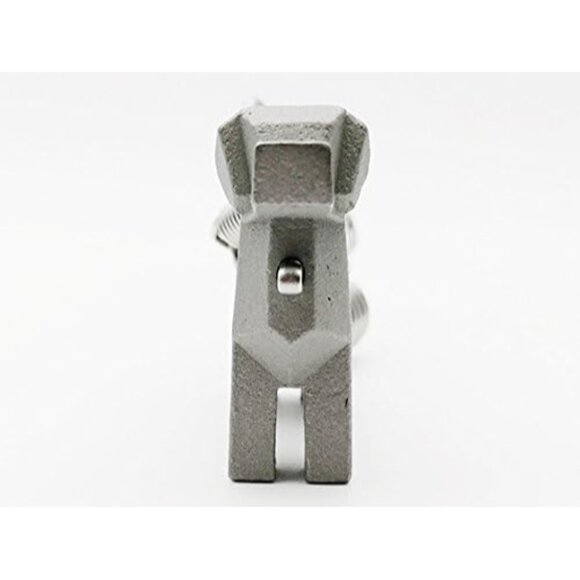 Handcrafted Stainless Steel Dog Keychain Gift Car Keyring Car Rear View Mirror - Picture 7 of 9